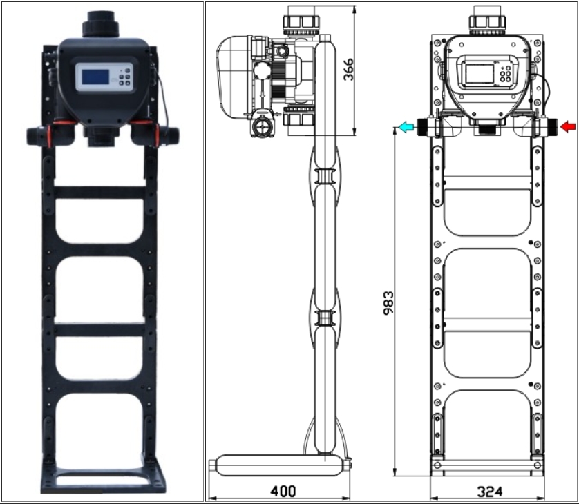 GL15S control valve seat framework